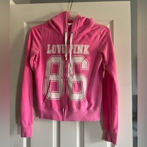 Pink Hoodie Zipup